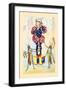 Jugglers-Frolie-Framed Art Print