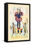 Jugglers-Frolie-Framed Stretched Canvas