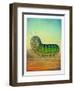 Juggling Caterpillar-Wayne Anderson-Framed Giclee Print