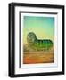 Juggling Caterpillar-Wayne Anderson-Framed Giclee Print