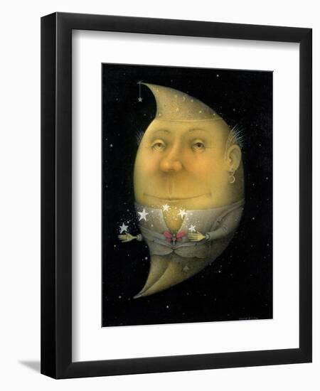 Juggling Crescent Moon-Wayne Anderson-Framed Premium Giclee Print