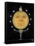 Juggling Full Moon-Wayne Anderson-Framed Stretched Canvas