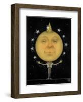 Juggling Full Moon-Wayne Anderson-Framed Premium Giclee Print