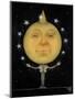 Juggling Full Moon-Wayne Anderson-Mounted Premium Giclee Print