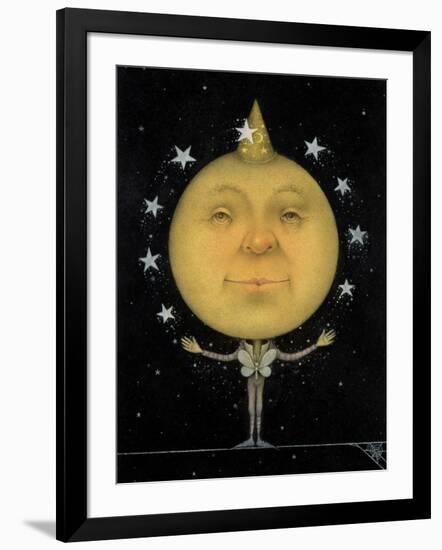 Juggling Full Moon-Wayne Anderson-Framed Giclee Print