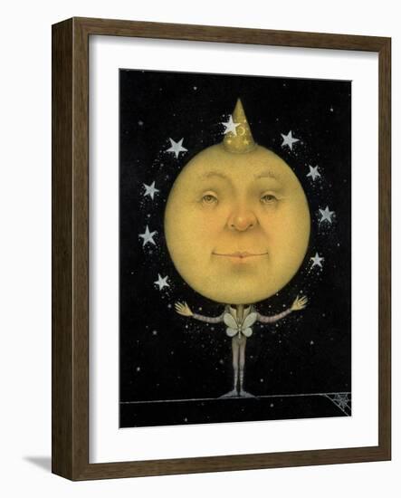 Juggling Full Moon-Wayne Anderson-Framed Giclee Print