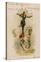 Juggling on Horseback-null-Stretched Canvas