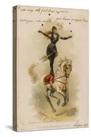 Juggling on Horseback-null-Stretched Canvas
