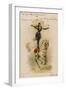 Juggling on Horseback-null-Framed Art Print