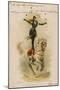 Juggling on Horseback-null-Mounted Art Print