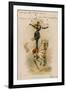 Juggling on Horseback-null-Framed Art Print