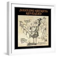 Juggling Secrets-Tim Nyberg-Framed Giclee Print