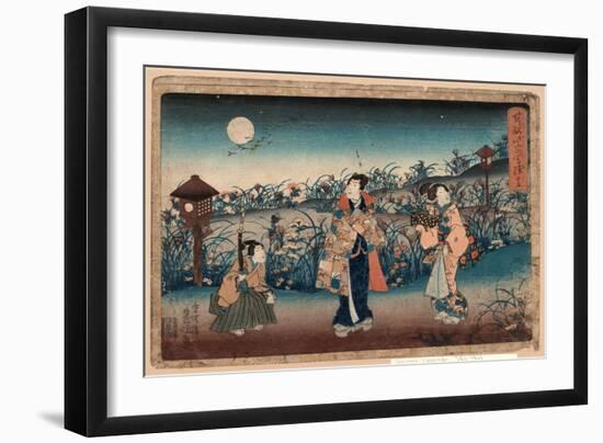 Jugo-Utagawa Toyokuni-Framed Giclee Print