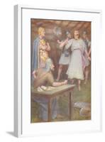 'Jugurtha came to the tent of his father-in-law unarmed', c1912 (1912)-Ernest Dudley Heath-Framed Giclee Print