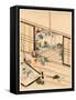 Juichidanme - Act Eleven of the Chushingura - Assualt on Kira Yoshinaka's Home - Pursuing the Guar-null-Framed Stretched Canvas