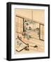 Juichidanme - Act Eleven of the Chushingura - Assualt on Kira Yoshinaka's Home - Pursuing the Guar-null-Framed Giclee Print