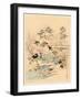 Juichidanme - Act Eleven of the Chushingura - Assualt on Kira Yoshinaka's Home - Pursuing the Guar-null-Framed Giclee Print