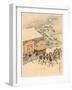 Juichidanme - Act Eleven of the Chushingura - Breaking Down the Entrance Between 1800 and 1850-null-Framed Giclee Print