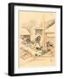 Juichidanme - Act Eleven of the Chushingura - Discover Kira's Hiding Place-null-Framed Giclee Print