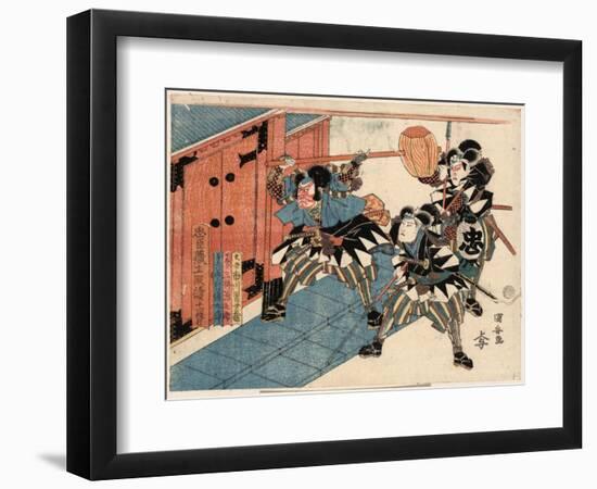 Juichidanme-Utagawa Kuniyasu-Framed Giclee Print