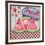 Juicy Watermelon I-Paul Brent-Framed Art Print