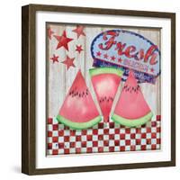 Juicy Watermelon I-Paul Brent-Framed Art Print