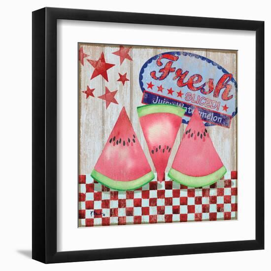 Juicy Watermelon I-Paul Brent-Framed Art Print