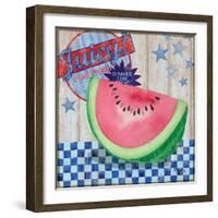 Juicy Watermelon II-Paul Brent-Framed Art Print
