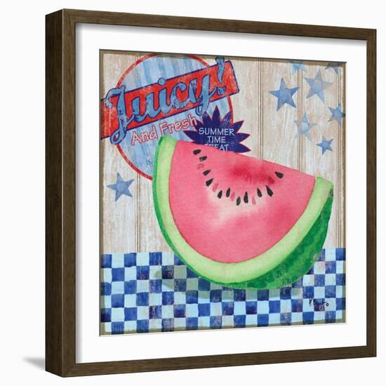 Juicy Watermelon II-Paul Brent-Framed Art Print