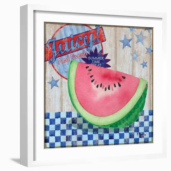 Juicy Watermelon II-Paul Brent-Framed Art Print