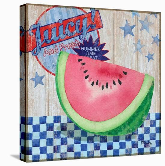 Juicy Watermelon II-Paul Brent-Stretched Canvas