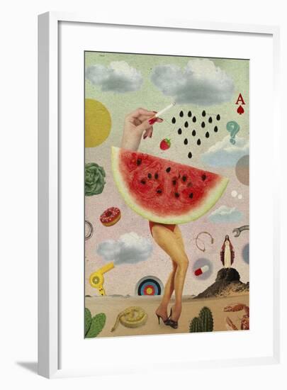 Juicy-Elo Marc-Framed Giclee Print