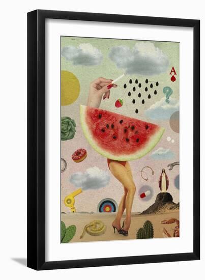 Juicy-Elo Marc-Framed Giclee Print