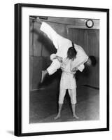 Jujitsu Throw-null-Framed Photographic Print