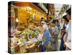 Jujo Market, Tokyo, Japan-R Mcleod-Stretched Canvas