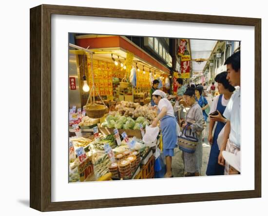 Jujo Market, Tokyo, Japan-R Mcleod-Framed Photographic Print