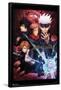 Jujutsu Kaisen - One Sheet English-Trends International-Framed Poster