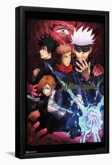 Jujutsu Kaisen - One Sheet English-Trends International-Framed Poster