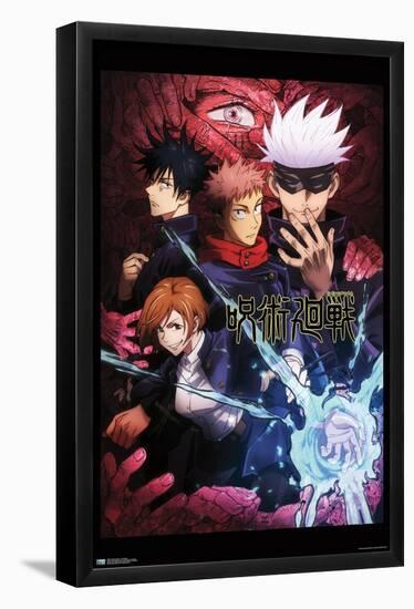 Jujutsu Kaisen - One Sheet-Trends International-Framed Poster