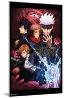 Jujutsu Kaisen - One Sheet-Trends International-Mounted Poster