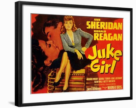 Juke Girl, 1942-null-Framed Art Print