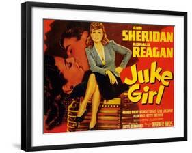 Juke Girl, 1942-null-Framed Art Print