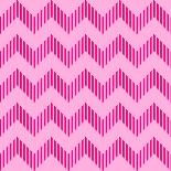 Geometric Chevron Pattern-Juksy-Framed Stretched Canvas