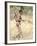 Jul'Hoan !Kung Bushman in Loin-Cloth on Hunter-Gatherer Expedition, Bushmanland, Namibia-Kim Walker-Framed Photographic Print