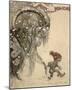 Julbocken-John Bauer-Mounted Giclee Print