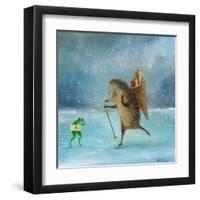 Julemanden-DD McInnes-Framed Art Print