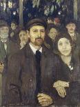 The Strike, 1899 (Oil on Canvas)-Jules Adler-Giclee Print