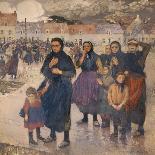 The Strike, 1899 (Oil on Canvas)-Jules Adler-Giclee Print