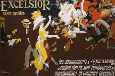 Excelsior Poster-Jules-Alexandre Gr?n-Stretched Canvas