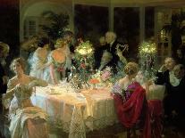 The End of Dinner, 1913-Jules-Alexandre Grn-Laminated Giclee Print